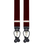 House of Amanda Christensen Plain Suspenders Wine Red – Sleviste.cz