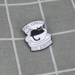 Pinarna Černá kočka v hrníčku More espresso less depresso / Více espressa, méně depressa – Zboží Dáma