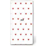 Paper Design Papírové kapesníčky 4-vrstvé zamilovaný motiv PETITS COEURS RED 10 ks – Zboží Dáma