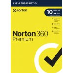 Norton 360 PREMIUM 75GB + VPN 1 lic. 10 lic. 12 mes. (21405799) – Zboží Živě