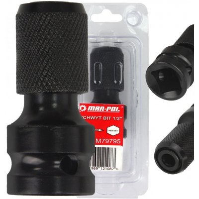 MAR-POL adaptér bitový HEX na 1/2" M79795 – Zbozi.Blesk.cz