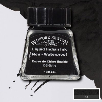 Umělecká tuš Winsor & Newton 30ml Liquid Indian – Sleviste.cz
