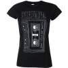 Dámské tričko s potiskem ROCK OFF Nirvana As You Are Tape černá