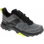 Salomon Pánské turistické boty X Ultra 4 GTX quiet shade black evening primrose šedé – Zboží Dáma