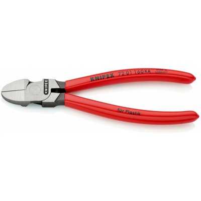 KNIPEX Kleště boční štípací na plast 72 01 160 KA – Sleviste.cz
