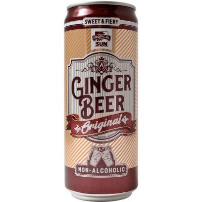 Pivo zázvorové nealko 330ml TROPICAL SUN – Zboží Dáma