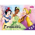 MFP Školní desky na číslice Disney Princess – Zboží Dáma