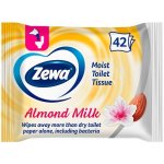 ZEWA Almond Milk vlhčený bílý 42 ubrousků – Zboží Mobilmania