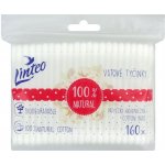 Linteo Papírové Vatové tyčinky 100% natural 160 ks – Sleviste.cz