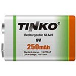 TINKO 9V 6F22 8.4V 250mAh 9V-250-NIMH – Zboží Živě