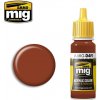 Modelářské nářadí AMMO by MIG Jimenez Dark Rust 17ml / A.MIG-041 AMIG0041