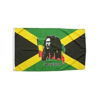 Vlajka velká 150x90cm - Bob Marley – Hledejceny.cz