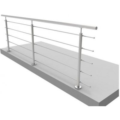 UMAKOV Nerezové zábradlí, AISI304, 1500x1000mm A14-ZVR100-3000 – Sleviste.cz