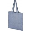Nákupní taška a košík Nákupní taška ze směsi recyklované bavlny a polyesteru modrá