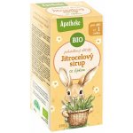 Apotheke Pohádkový dětský Jitrocelový sirup se šípkem BIO 250 g – Hledejceny.cz