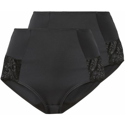 esmara Dámské tvarující kalhotky, 2 kusy černá – Zboží Mobilmania