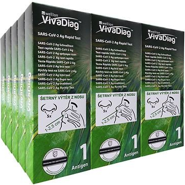 VivaChek Biotech Hangzhou ViVaDiag SARS-CoV-2 Ag Rapid Test 15 ks