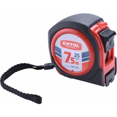 EXTOL PREMIUM metr svinovací COMPACT 7,5m š. pásku 25mm – Zboží Mobilmania