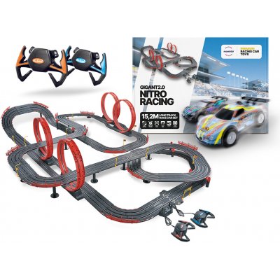 Mamido Autodráha Gigant 2.0 NITRO RACING 1520cm – Zboží Dáma