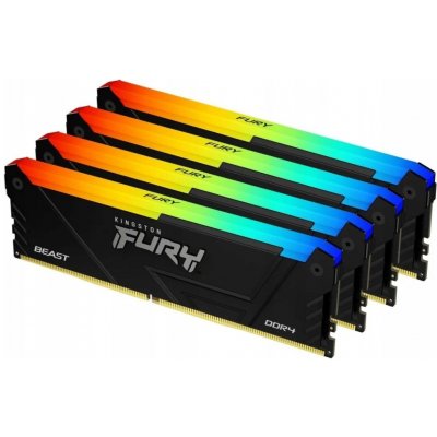 Kingston DDR4 128GB 3600MHz CL18 (4x32GB) KF436C18BB2AK4/128 – Zboží Mobilmania