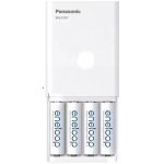 Panasonic Eneloop Smart Plus BQ-CC87 + 4x AA K-KJ87MCD40 – Zboží Živě