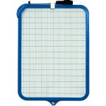 Oboustranně stíratelná tabulka CONCORDE 19 x 29 cm modrá – Zboží Mobilmania