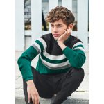Mayoral svetr s pruhy zelený – Zboží Dáma