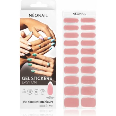NeoNail Easy On Gel Stickers nálepky na nehty odstín M16 20 ks – Sleviste.cz