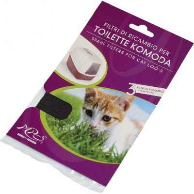 Nobby WC kočka Netta náhradní filtr 3 ks – Sleviste.cz