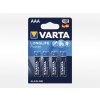 Baterie primární Varta High Energy AAA 4ks VARTA-4903/4B