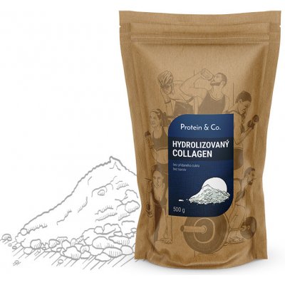 Protein&Co. Hydrolyzovaný kolagen 500 g – Hledejceny.cz