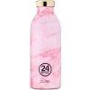 Termosky 24 Bottles Nerezová termo láhev Clima Marble Pink 500 ml