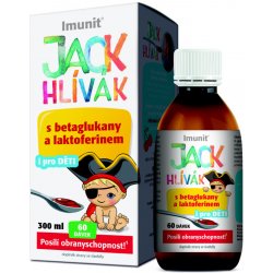 Simply You Hlíva Jack Hlívák glukany a laktoferin sirup 300 ml