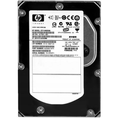 HP 146 GB 3,5" SAS, 417797-001