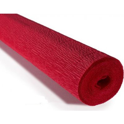 Italský krepový papír Cartotecnica Rossi 180g (50 x 250cm) - červená 589 – Hledejceny.cz