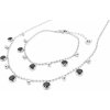 Steel Jewelry Nsouprava náhrdelník a Náramek Chirurgická ocel SET240115