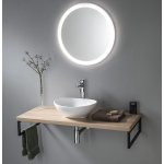 Aqualine VEGA deska pod umyvadlo 62,5 x 45 cm dub platin VG765 – Zboží Dáma