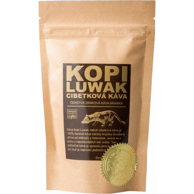 Kopi Luwak cibetková káva Arabika Středně mletá 50 g – Zboží Mobilmania