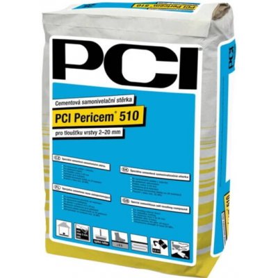 Hmota samonivelační cementová PCI Pericem 510 – 25 kg – Sleviste.cz