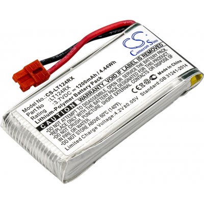 Cameron Sino produkt CS-LT124RX Napětí 3.7V Li-Polymer 1200mAh černá – Zbozi.Blesk.cz