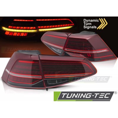 Zadní LED světla, světlomety, lampy VW Golf 7, 2013-2019, SEQ, červené – Hledejceny.cz