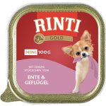 Rinti Gold Mini Kachní & drůbeží maso 12 x 100 g – Hledejceny.cz