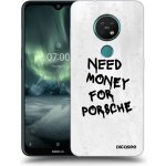 Picasee silikonový průhledný obal pro Nokia 7.2 - White Dollar – Zboží Živě