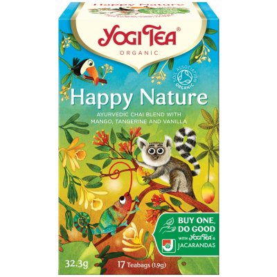 Yogi Tea Bio Veselá příroda 17 x 1,9 g – Hledejceny.cz