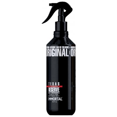 Immortal Reserve Texas Extrait de Cologne For Special Barbers kolínská ve spreji 400 ml – Hledejceny.cz