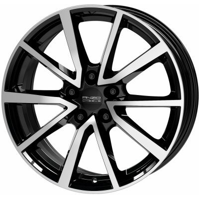 Anzio Vector 6,5x16 5x108 ET47 black polished – Hledejceny.cz