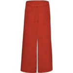 Link Kitchen Wear Bistro zástěra X962T Terracotta Pantone 4840 100x100cm – Hledejceny.cz