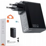 MCDODO Mcdodo Gan Rychlonabíječka Pro Telefon, Notebook Usb-C Pd Usb-A Qc 100W Černá – Sleviste.cz