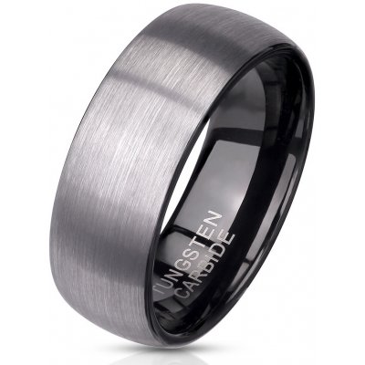 Steel Edge Pánský prsten wolfram SERTU11K – Zboží Mobilmania