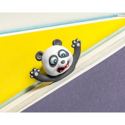 Master 3D záložka do knihy - panda – Zboží Mobilmania